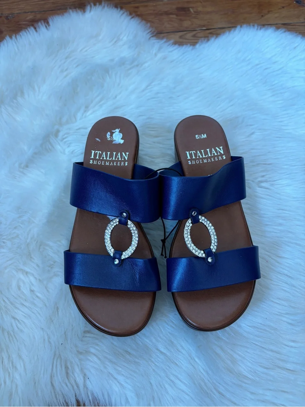 Italian Shoemakers navy blue